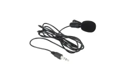 3&period;5mm Mini Clip-on Lapel Microphone Recording Stereo High Quality Portable For  SmartPhone PC