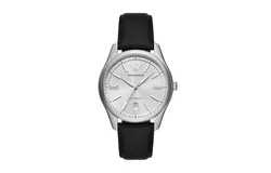 Emporio Armani Automatic Self-Winding Dress Watch with Stainless Steel Or Leather Band-AR60077