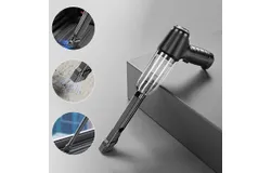 Handheld Vacuum, Mini Cordless Car Vacuum Cleaner (4 Nozzles) - Portable Rechargeable Wireless Vacuum Cleaner with 5 Modes Adjustable Wet Dry Dual Purpose Handheld Vacuum Cleaner