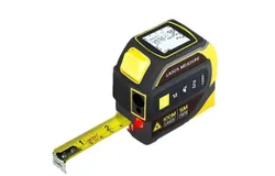 Laser Tape Measure&comma; Infrared Distance Meter&comma; High Precision Bluetooth 4-in-1 Electronic Distance Measuring Cross Tool&comma; for Room Measuring