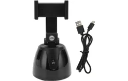 Auto Face Tracking Tripod&comma; Smart Face Tracking Phone Holder for Live Vlog Meeting