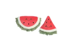 ebba™ Adorable Precious Produce™ 10&period;2cm Watermelon Rattle & Crinkle Set Red Baby Stuffed Animal