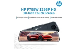HP Driving Recorder F799W，9&period;35&OpenCurlyDoubleQuote; Display Screen 32GB&comma;1296P High Definition Video Recording-NEW