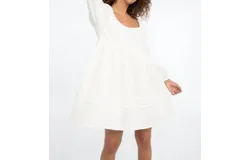 Sanctuary Summer Swing Dress In White