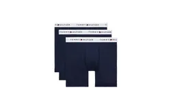 Tommy Hilfiger Men&apos;s 3-Pack Cotton Classic Boxer Brief In Navy
