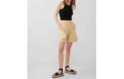 French Connection Alania City Shorts In Biscotti