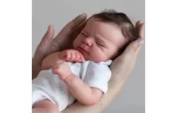 CHAREX Realistic Reborn Baby Dolls Boy - 18 Inch Newborn Sleeping Baby Dolls&comma; Lifelike Reborn Baby Dolls with Weighted Soft Cloth Body Birthday Gift Toy