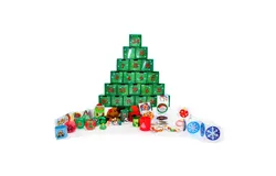 Christmas Tree Advent Calendar Pre-Filled with 24 Toys&sol;Stickers