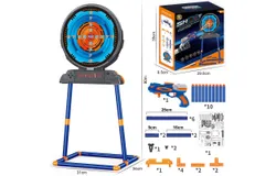 Digital electronic scoring target 10 points children&apos;s toys smart sensor shooting target stand For shooting practice&comma; suitable for boys and girls over 10 years old children&apos;s shooting game toys-5-ring target with bracket