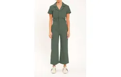 Daze Denim Maverick Jumpsuit In Grass