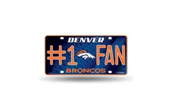 NFL Denver Broncos License Plate