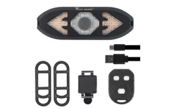 USB Bicycle Light Rear Light Bike Taillight Bicycle Turn Signal Light with Horn Bike Accessories Rear Light Remotes Control