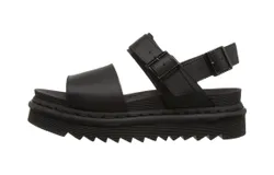 Dr&period; Martens Women&apos;s Voss Leather Strap Sandal In Black Hydro