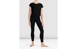 Bloch Kiera V-Back Top In Black