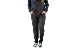 Barefoot Dreams Mc Buttermilk Pintuck Pant In Carbon