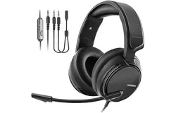 NUBWO N12 Gaming Headset & Xbox one Headset & PS4 Headset&comma;3&period;5mm Surround Stereo Gaming Headphones with Mic Soft Memory Earmuffs for PC&comma;Laptop&comma; PS3