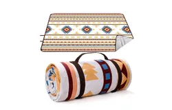 Outdoor picnic mat moisture-proof mat thickened and waterproof picnic beach tent floor mat lawn mat 200&ast;200cm