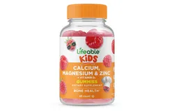 Lifeable® Calcium&comma; Magnesium&comma; Zinc and Vitamin D Gummies - Teeth&comma; Bones&comma; Muscles - 90 Gummies