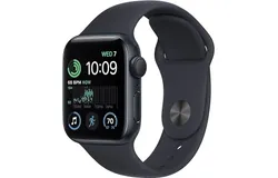 Reloj inteligente Apple Watch SE &lpar;2&period;ª generación&rpar; &lbrack;GPS de 40 mm&rsqb; con carcasa de aluminio medianoche y correa deportiva de medianoche&comma; rastreador de actividad física y sueño S&sol;M&period;&comma; detección de choques&comma; monitor de frecuencia cardíaca&comma; pantalla Retina&comma; resis