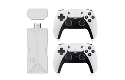 20000&plus; Games&comma;2025 Retro Home Game Console Wireless Double Handle PSP Arcade Double TV Game Console Plug and Play Video Game Stick&comma; HDMI Output TV&lpar;64G&rpar;