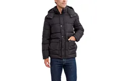 HFX Men&apos;s Puffer Jacket with Hood&comma; Water and Wind Resistant