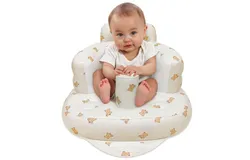 Inflatable Baby Seat for Babies 4-36 Months Inflatable Baby Chair Infant Back Support Sofa Newborn to Toddler Portable Baby Floor Seats for Sitting Up Baby Floor Seater