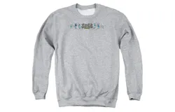 Batman Skateboard Bats Adult Crewneck Sweatshirt