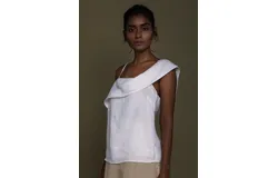 Wandering Wave Shirt in White