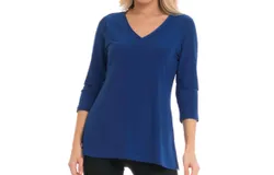 Alisha&period;d The Masses Top In Blue