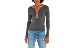 Lisa Todd Patch Match Sweater In Shale