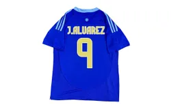 Adidas Men&apos;s 2024 Copa America Argentina jersey &num;9 J&period; Alvarez Soccer jersey