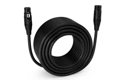 LyxPro 200 ft Balanced XLR Cable&comma; Male to Female&comma; 3 Pin Microphone Cable