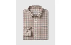 Southern Shirt Company Men&apos;s Samford Check Long Sleeve Dress Shirt In Browning