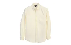 Gioberti Mens 100&percnt; Cotton Long Sleeve Casual Twill Oxford Shirt