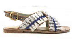 Meher Kakalia Ponza Liku Sandal In Blue