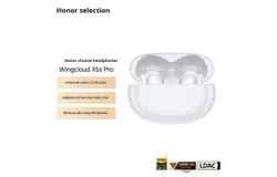 Honor &lpar;HONOR&rpar; Pro Choice EarbudsX5s Pro Wireless In-Ear Bluetooth Headset Active Noise Cancellation Ultra Long Life Honor magicV2Vs Huawei mate60Pro Apple Android Universal Earbuds X5sPro White-white
