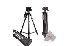 Vivitar 62" Tripod High Quality 8lb Capacity 3-Way Fluid Pan Head Quick Release Bubble Level
