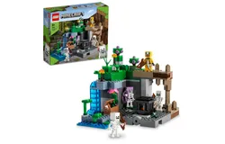 Set LEGO Minecraft The Skeleton Dungeon&comma; 21189&comma; juguete de construcción para niños con cuevas&comma; turbas y figuras con accesorios de ballesta