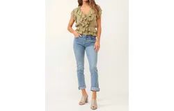 Dear John Denim Blair Mid Rise Straight Leg Jeans In Light Denim