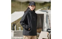 Windproof Jacket Women Waterproof Lightweight Mountain Sports Jacket Hooded Windbreaker Raincoat