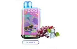 Colorful lighting 8000 puff Vape LED electronic cigarette pod rechargeable