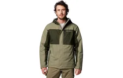 Columbia Mens Tipton Peak III Insulated Jacket size L Color&colon;Stone Green