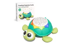 Music Crawl Baby Toys&comma; Baby Toys Toddler Toys with Music Lights and Projectors&comma; Baby Toys for Toddler Boys Girls&comma; Baby Boy Toys Baby Toys Gifts Turtles