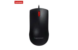 Lenovo M220L Wired High Precision 1000DPI Wired Mouse&comma; Intelligent Plug and Play&comma; 1&period;5M Long Data Cable&comma; Ergonomic Design&comma; New Spray Paint Craft Wheel for Laptop PC