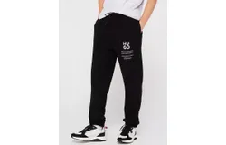 Hugo Men&apos;s Dapurlonga Square Logo Sweatpants&comma; Black