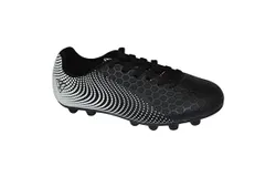 Vizari Unisex Kids Stealth Firm Ground Soccer Shoe In Black&sol;white