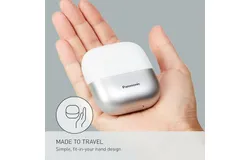 Panasonic Compact Shaver for Men and Women&comma; On-The-Go Travel Razor with USB-C Charging&comma; WHITE