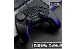G9 Wired Gamepad Controller for Switch&comma; Windows PC iOS Android Steam&sol;Steam Deck&comma; Plug & Play Gamepad&comma; Video Game Controller with Motion&comma; Vibration&comma; Wake-Up Black