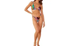 Minkpink Ananya Ruched Bottoms In Abstract