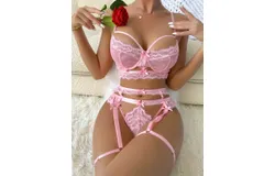 Lingerie&comma; Lace Lingerie Sets&comma; See-Through Backless Flying Pajamas